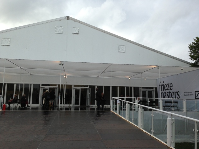 ... and you arrive to Frieze Masters. 